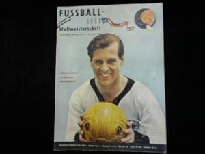Image du vendeur pour Fuball-Weltmeisterschaft 1958. Schiedsrichter entthronen Deutschland. mis en vente par Antiquariat Matthias Drummer