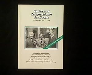 Sozial- und Zeitgeschichte des Sports. Jahrgang 12 (1998) Heft 2.