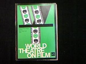 Bild des Verkufers fr Programmheft des National Film Theatre London April/May/June 1976: World Theatre On Film. zum Verkauf von Antiquariat Matthias Drummer