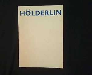 Seller image for Hlderlin. Zum 200. Geburtstag. for sale by Antiquariat Matthias Drummer