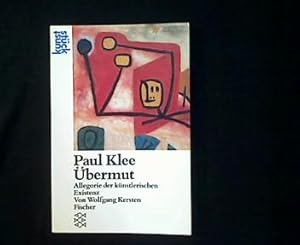 Bild des Verkufers fr Paul Klee - bermut. Allegorie der knstlerischen Existenz. zum Verkauf von Antiquariat Matthias Drummer