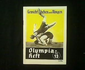 Olympiaheft Nr. 13 - Gewichtheben und Ringen.