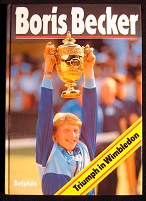 Boris Becker. Triumph in Wimbledon.