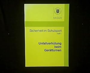 Unfallverhütung beim Gerätturnen.