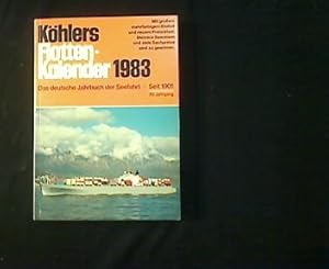 Köhlers Flotten-Kalender 1983. 70. Jahrgang.