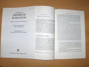 Immagine del venditore per 2 TITELN v. F. SARTORI : "ARISTOFANE E AGGIRIO NEL 405 A.C." aus HISTORIA Althist. Studien H., Bengtson (Steiner 1983) 55-77 + Beil. // "La Decima Regio nella Historia Augusta" aus IMPERIUM ROMANUM (Steiner 1998) 615-643 + Beil. Estratto - Extraits - Sonderdruck. venduto da Antiquariat am Ungererbad-Wilfrid Robin