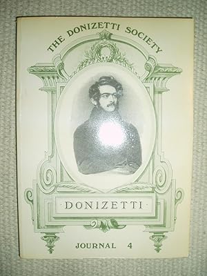 The Donizetti Society Journal : Number Four