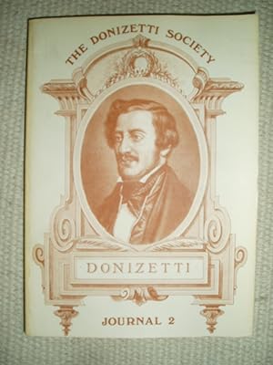 The Donizetti Society Journal : Number Two