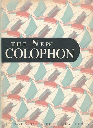 The New Colophon; A Book Collector' Quarterly, Volume 1 Part 3, July 1948