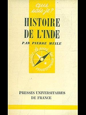 Bild des Verkufers fr Histoire de l'inde zum Verkauf von JLG_livres anciens et modernes