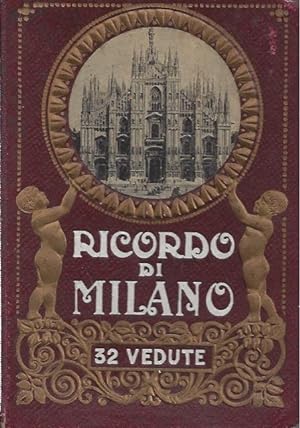 Seller image for RICORDO DI MILANO - 32 VEDUTE. 1900 for sale by ART...on paper - 20th Century Art Books