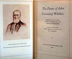 THE POEMS OF JOHN GREENLEAF WHITTIER