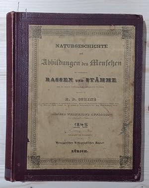 Bild des Verkufers fr Naturgeschichte und Abbildungen des Menschen der verschiedenen Rassen und Stmme nach den neuesten Entdeckungen und vorzglichsten Originalien bearbeitet von H. R. Schinz. zum Verkauf von BuchKultur Opitz