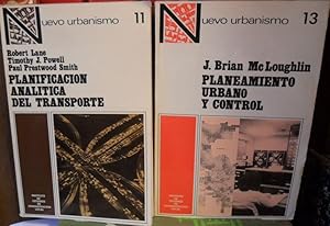 Imagen del vendedor de PLANEAMIENTO URBANO Y CONTROL + PLANIFICACIN ANALTICA DEL TRANSPORTE (2 libros) a la venta por Libros Dickens