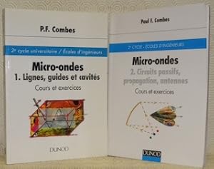 Bild des Verkufers fr Micro-ondes. 1. Lignes, guides et cavits. Cours et exercices. 2. Circuits passifs, propagation, antennes. Cours et exercices. 2e Cycle. Ecoles d'Ingnieurs. zum Verkauf von Bouquinerie du Varis