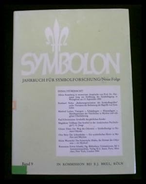 Seller image for Jahrbuch fr Symbolforschung Band 9 for sale by ANTIQUARIAT Franke BRUDDENBOOKS