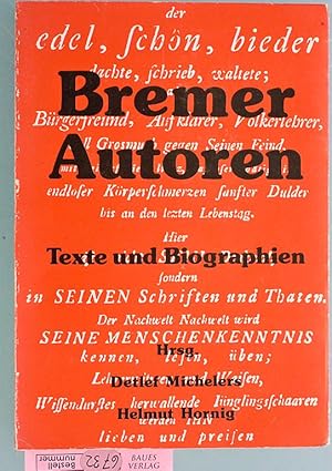 Bremer Autoren : Texte und Biographien.