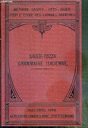 Bild des Verkufers fr NOUVELLE GRAMMAIRE ITALIENNE - METHODE GASPEY-OTTO-SAUER zum Verkauf von Le-Livre