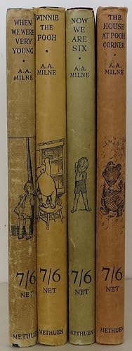 Seller image for When We Were Very Young, Winnie-the-Pooh, The House at Pooh Corner and Now We Are Six for sale by Bookbid