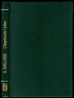 L'imprimerie Lédan à Morlaix (1805-1880) et ses impressions en langue bretonne. Avec index.