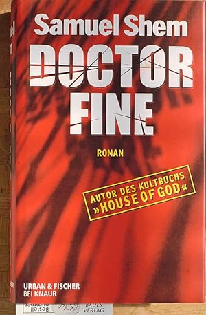 Doctor Fine : Roman. Aus dem Amerikan. von Rudolf Hermstein