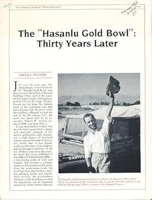 Image du vendeur pour 'The 'Hasanlu Gold Bowl'. Thirty Years Later". mis en vente par Fundus-Online GbR Borkert Schwarz Zerfa