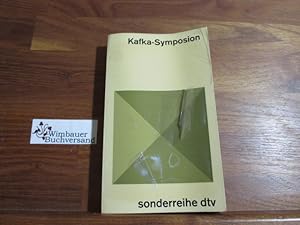 Bild des Verkufers fr Kafka-Symposion. [Von] [u.a.], dtv[-Taschenbcher] ; 77 zum Verkauf von Antiquariat im Kaiserviertel | Wimbauer Buchversand