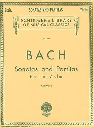 Image du vendeur pour Sonatas and Partitas (Paperback) mis en vente par AussieBookSeller