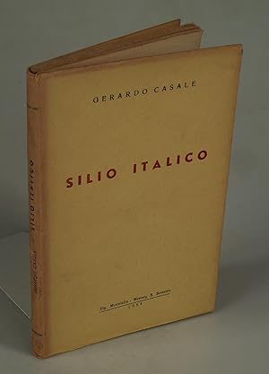 Seller image for Silio Italico. for sale by Antiquariat Dorner