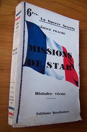 Seller image for Missions de star for sale by Librairie des Possibles