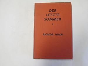 Imagen del vendedor de Der Letzte Sommer a la venta por Goldstone Rare Books