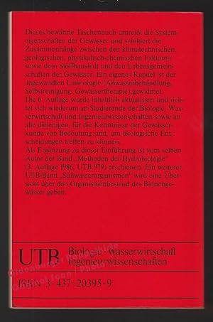 Einführung in die Limnologie UTB 36 - Schwoerbel, Jürgen