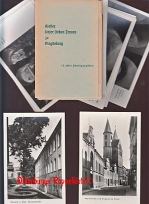 Kloster Unser Lieben Frauen zu Magdeburg 12 echte Photographien (1945)