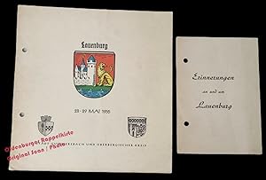 Festschrift: Patenschaft Lauenburg i.Pommern (Lebork/Polen) mit Gummersbach (1955) - Stadt Gummer...