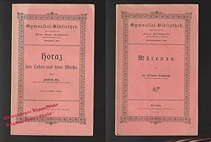 Imagen del vendedor de Mrenas (1901) & Horaz, Sein Leben Und Seine Werke (1909) - Vollbrecht,W. / Aly,F, a la venta por Oldenburger Rappelkiste