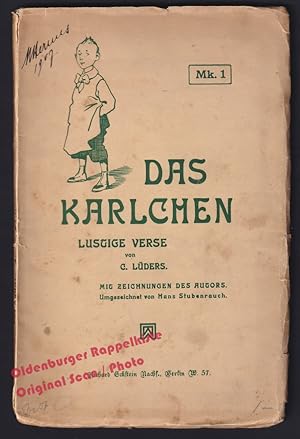 Das Karlchen: lustige Verse (um 1900) - RAR- Lüders,C.