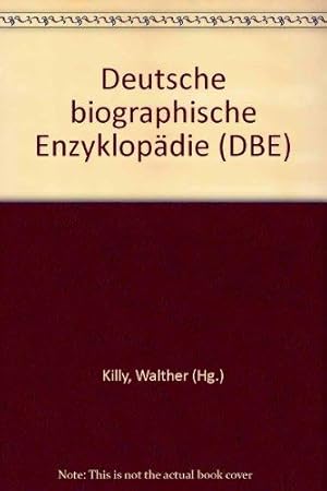 Bild des Verkufers fr Deutsche biographische Enzyklopdie: Band 1 - 10. Zusammen 10 Bcher. zum Verkauf von Buch-Galerie Silvia Umla