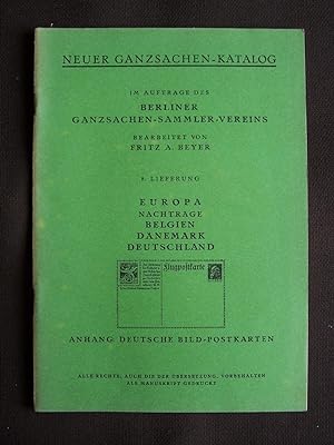 Neuer ganzsachen-katalog - N°8 1963