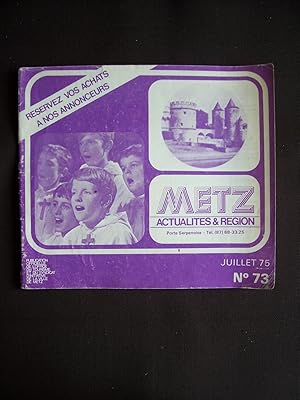 Image du vendeur pour Metz actualits & rgion N73 1975 mis en vente par Librairie Ancienne Zalc