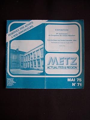 Image du vendeur pour Metz actualits & rgion N71 1975 mis en vente par Librairie Ancienne Zalc