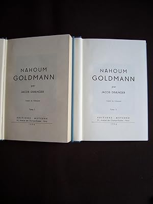 Nahoum Goldmann - T.1 2