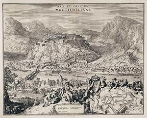 Bild des Verkufers fr Arx et Oppidum Montismeliani. zum Verkauf von Altea Antique Maps