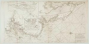 Bild des Verkufers fr A Chart for the Newcastle Trade Describeing the Sea Coasts of England from the South Foreland to New:castle w.th the Soundings, Sands, Shoals, Harbours Buoys Beacons and Seamarks, upon ye said Coasts. zum Verkauf von Altea Antique Maps