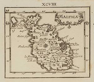 Bild des Verkufers fr Maltha. zum Verkauf von Altea Antique Maps