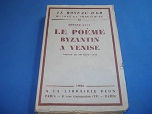 Image du vendeur pour Le Pome Byzantin  Venise mis en vente par Emmanuelle Morin