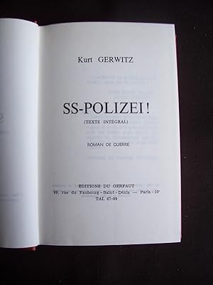 SS-Polizei ! (texte intégral)