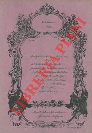 Bild des Verkufers fr Terreno detto 'Prato dietro c', frazione di piccola casa detta 'I Casoni', due appezzamenti di terreno detti 'Piana da c e vigna' e 'Fettellina', tutti in parrocchia di Barbarolo e confinanti con la strada Nazionale Toscana. zum Verkauf von Libreria Piani