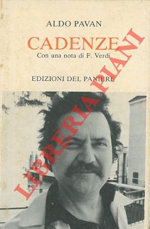 Image du vendeur pour Cadenze. Con una nota di F. Verdi. mis en vente par Libreria Piani