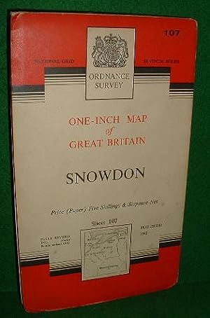 ORDNANCE SURVEY ONE-INCH MAP OF GREAT BRITAIN SNOWDON SEVENTH SERIES