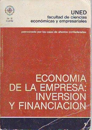 ECONOMIA DE LA EMPRESA: INVERSION Y FINANCIACION (3 TOMOS).